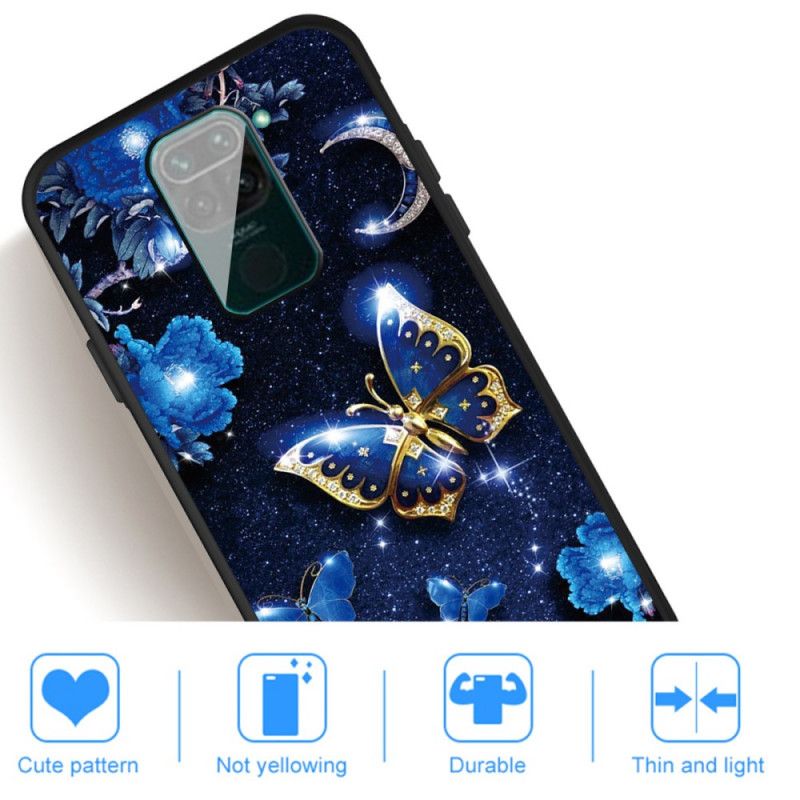 Coque Xiaomi Redmi Note 9 Papillon D'or