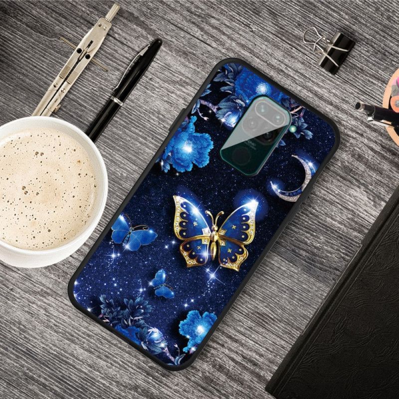 Coque Xiaomi Redmi Note 9 Papillon D'or