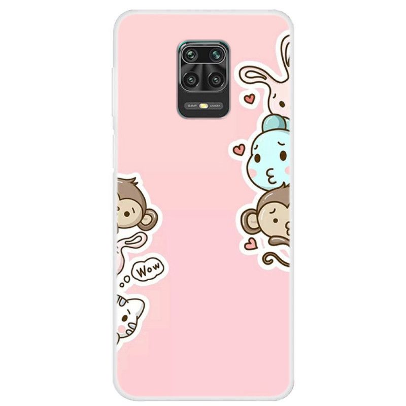 Coque Xiaomi Redmi Note 9s / Redmi Note 9 Pro Animaux Wow