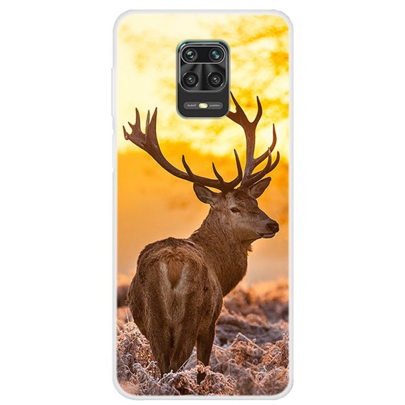 Coque Xiaomi Redmi Note 9s / Redmi Note 9 Pro Cerf Et Paysage