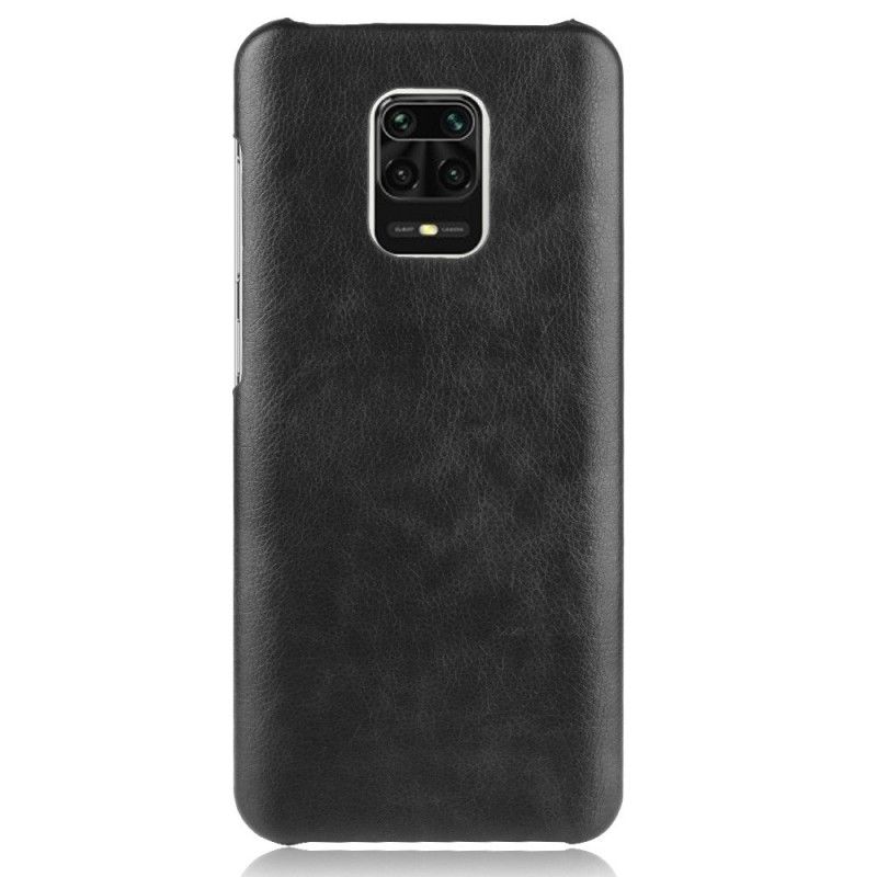 Coque Xiaomi Redmi Note 9s / Redmi Note 9 Pro Effet Cuir Litchi