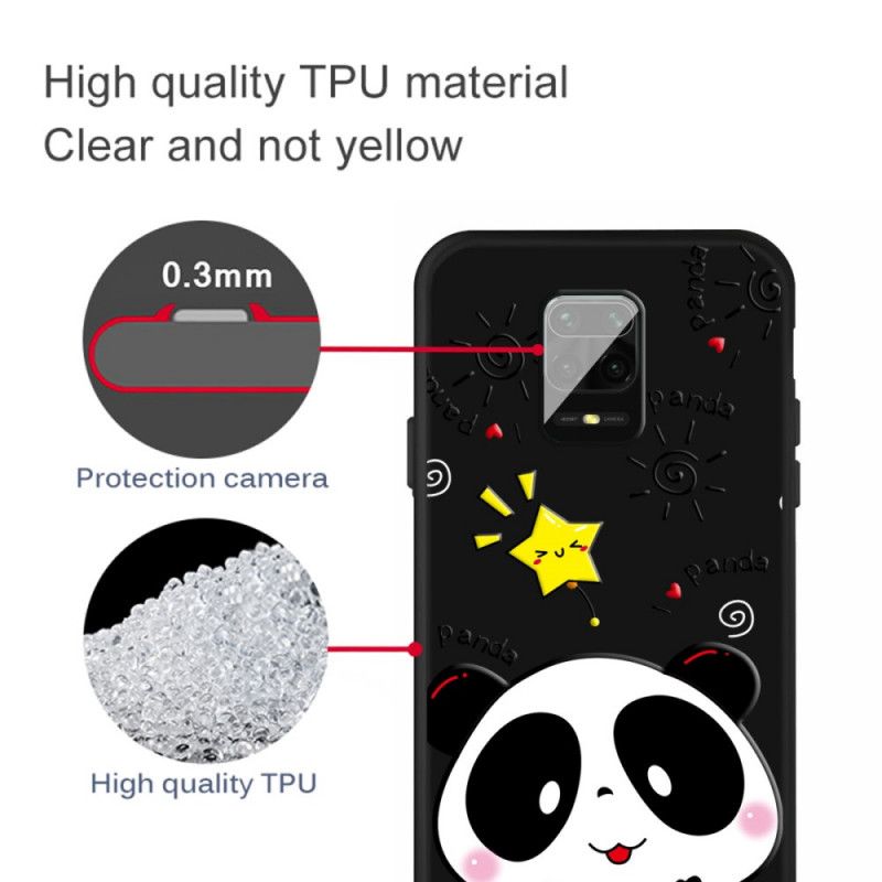 Coque Xiaomi Redmi Note 9s / Redmi Note 9 Pro Étoile Panda