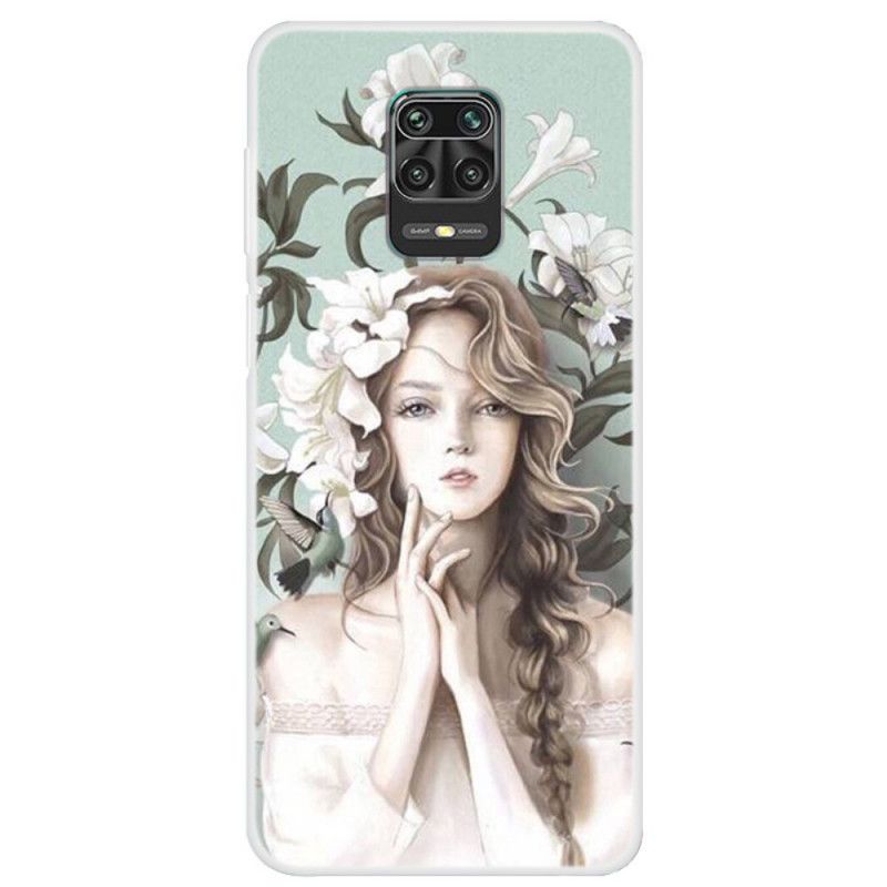 Coque Xiaomi Redmi Note 9s / Redmi Note 9 Pro Femme À Fleurs