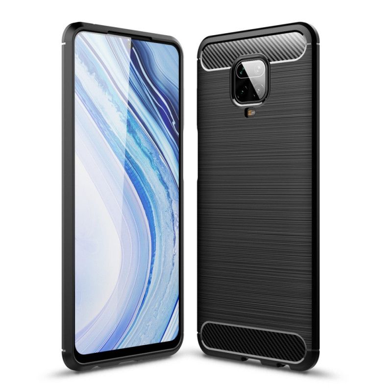 Coque Xiaomi Redmi Note 9s / Redmi Note 9 Pro Fibre Carbone Brossée