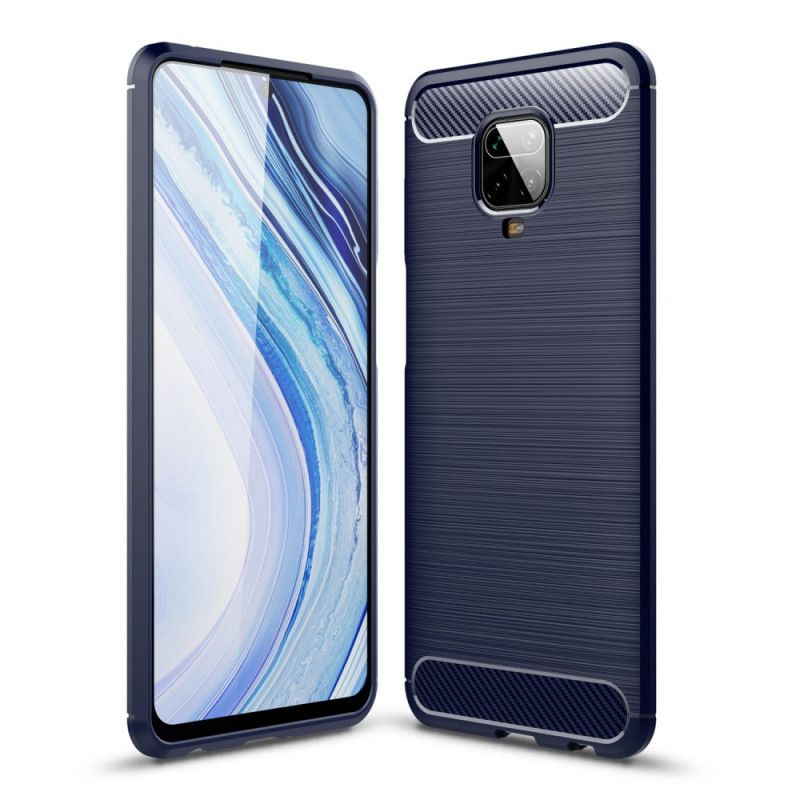 Coque Xiaomi Redmi Note 9s / Redmi Note 9 Pro Fibre Carbone Brossée