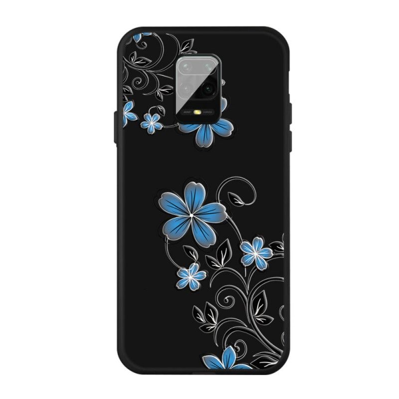 Coque Xiaomi Redmi Note 9s / Redmi Note 9 Pro Fleurs Bleues