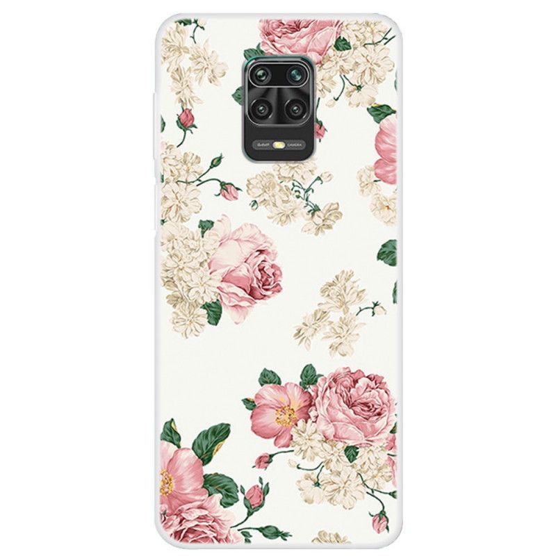 Coque Xiaomi Redmi Note 9s / Redmi Note 9 Pro Fleurs Liberty