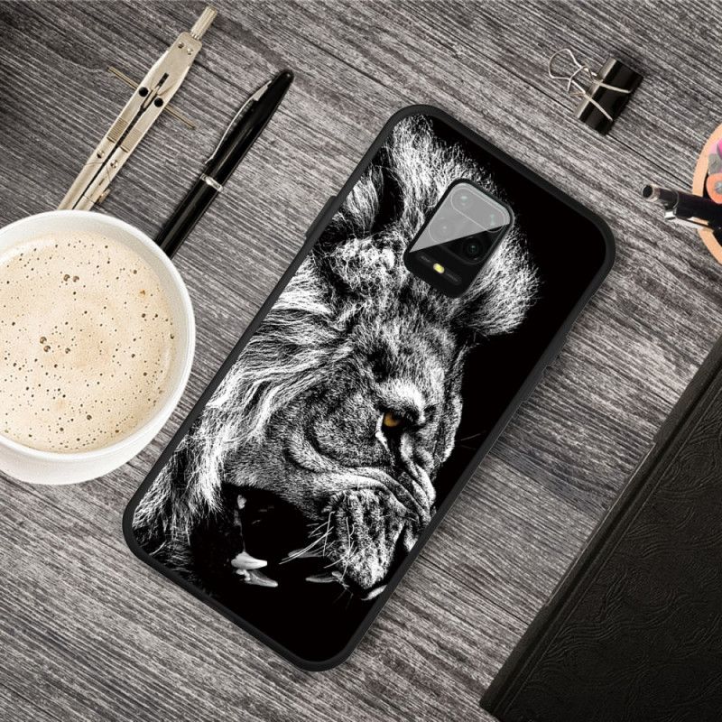 Coque Xiaomi Redmi Note 9s / Redmi Note 9 Pro Lion Féroce