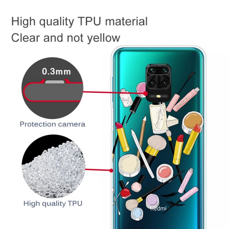 Coque Xiaomi Redmi Note 9s / Redmi Note 9 Pro Maquillage Top