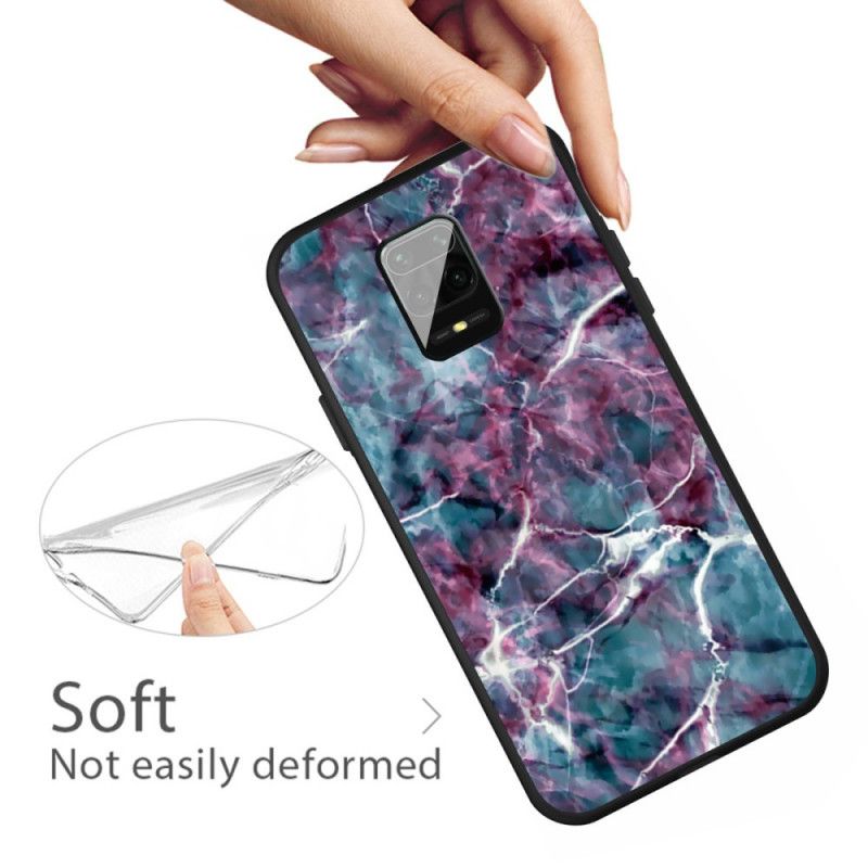 Coque Xiaomi Redmi Note 9s / Redmi Note 9 Pro Marbre Violet