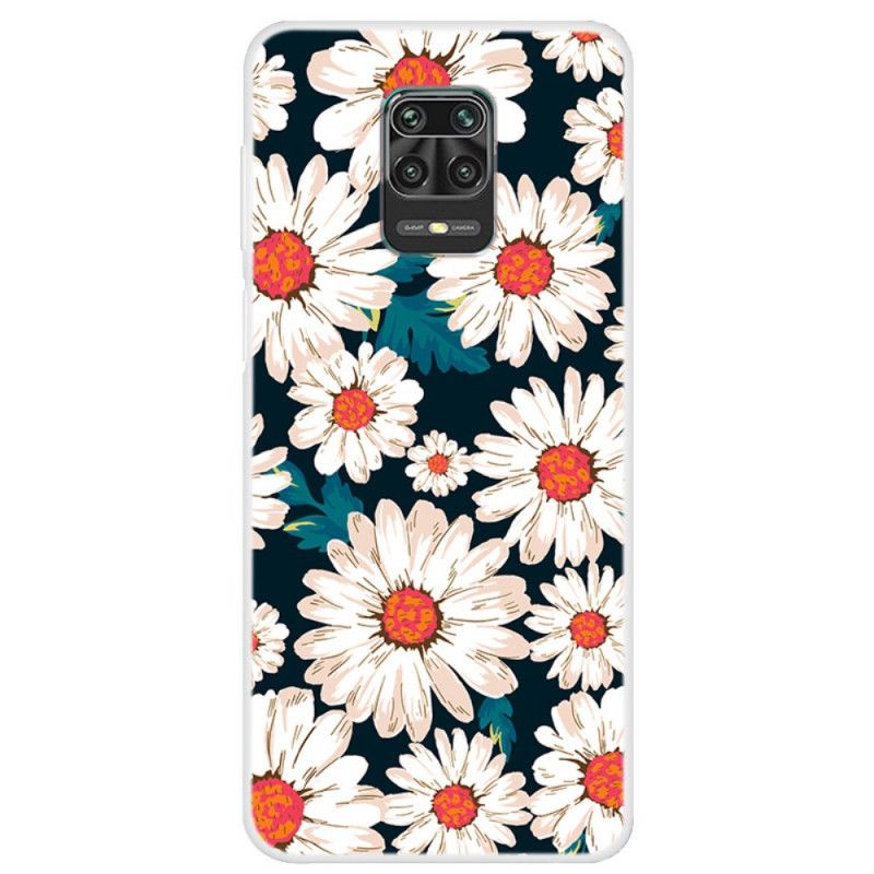 Coque Xiaomi Redmi Note 9s / Redmi Note 9 Pro Marguerites