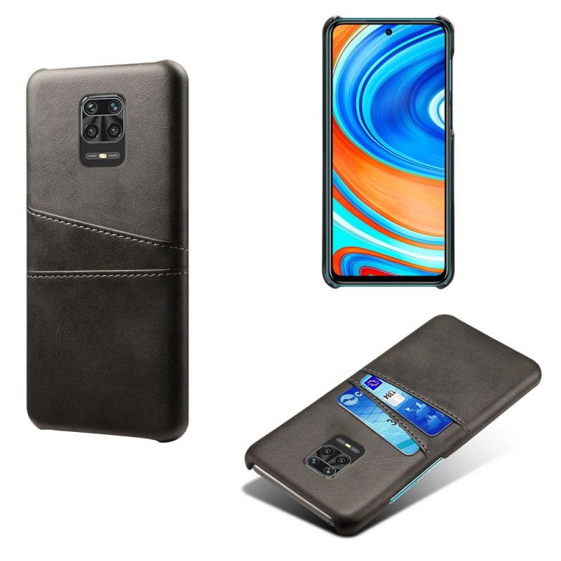 Coque Xiaomi Redmi Note 9s / Redmi Note 9 Pro Porte Cartes Plus