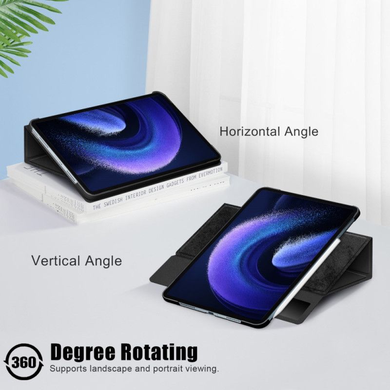 Étui Xiaomi Pad 6 Pro Support Rotatif et Porte-Stylet