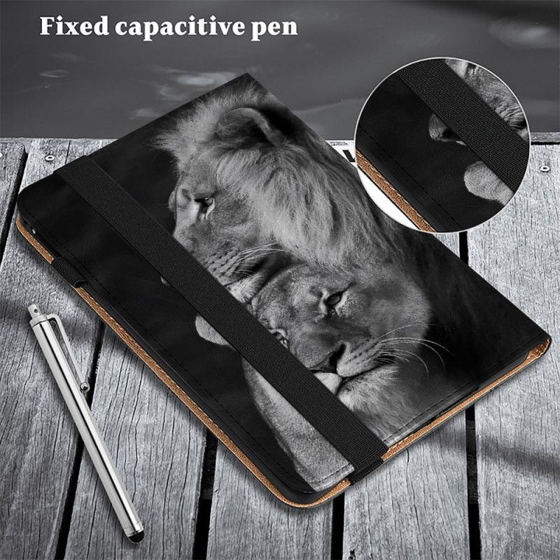 Étui Xiaomi Pad 7 / 7 Pro Couple de Lions