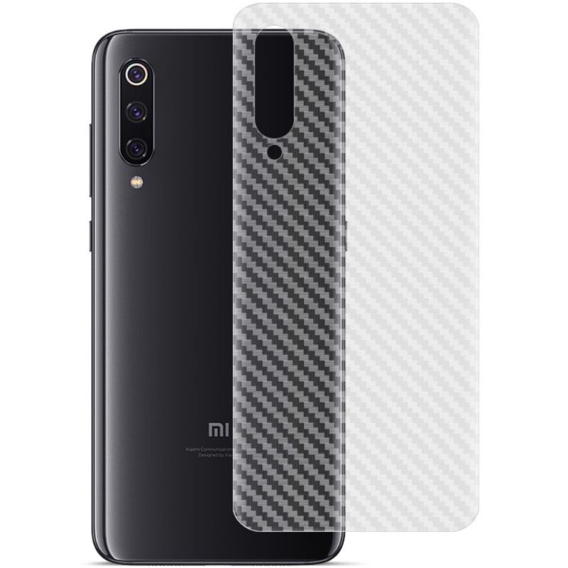 Film De Protection Arrière Pour Xiaomi Mi 9 / Mi 9 Lite Carbone Imak