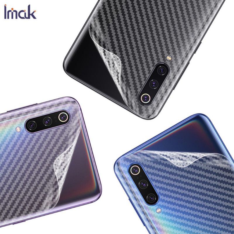 Film De Protection Arrière Pour Xiaomi Mi 9 / Mi 9 Lite Carbone Imak