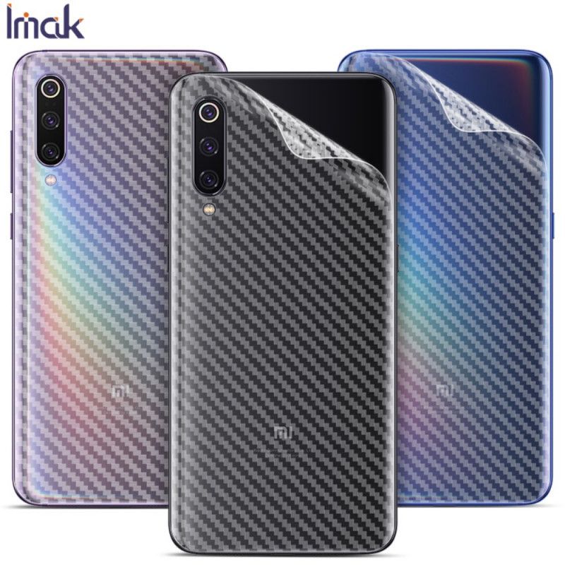 Film De Protection Arrière Pour Xiaomi Mi 9 / Mi 9 Lite Carbone Imak