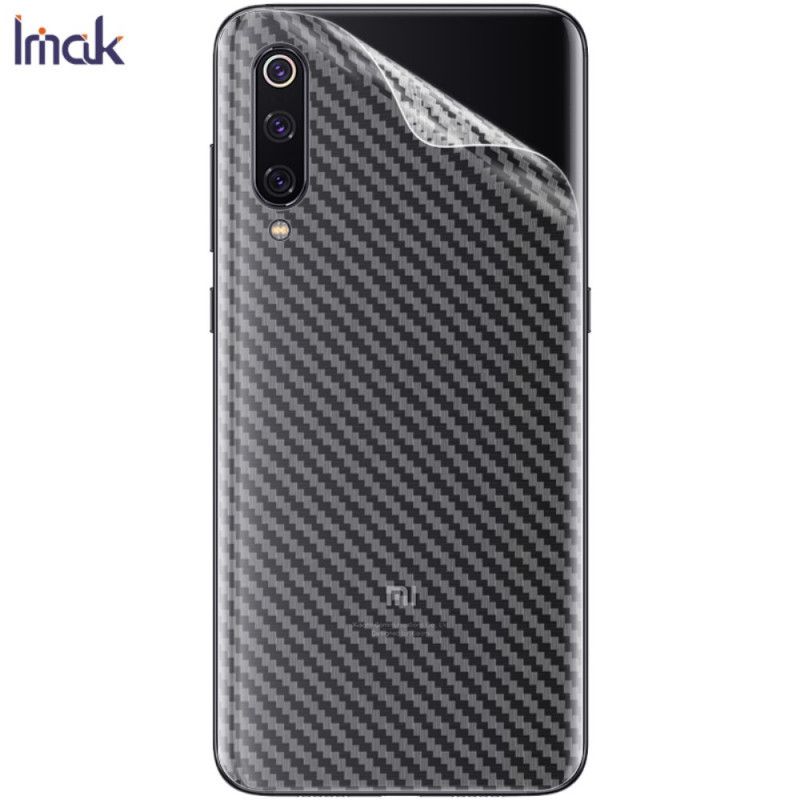 Film De Protection Arrière Pour Xiaomi Mi 9 / Mi 9 Lite Carbone Imak