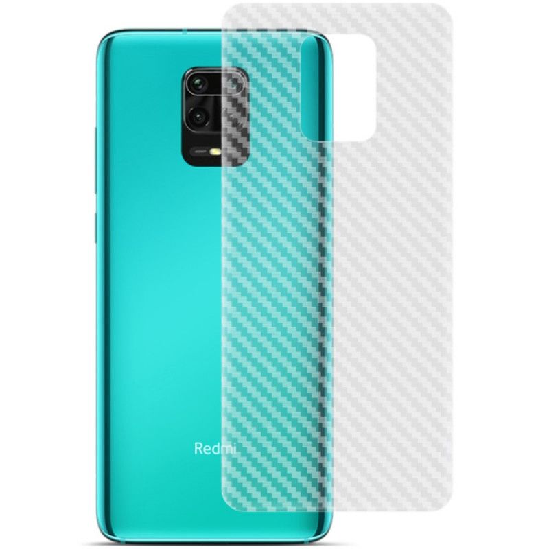 Film De Protection Arrière Pour Xiaomi Redmi Note 9 Pro Carbone Imak