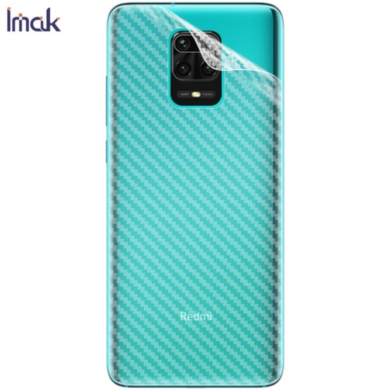 Film De Protection Arrière Pour Xiaomi Redmi Note 9 Pro Carbone Imak