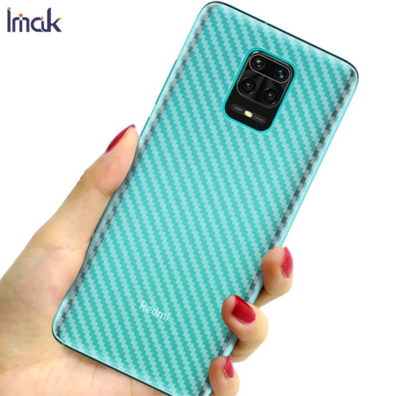 Film De Protection Arrière Pour Xiaomi Redmi Note 9 Pro Carbone Imak