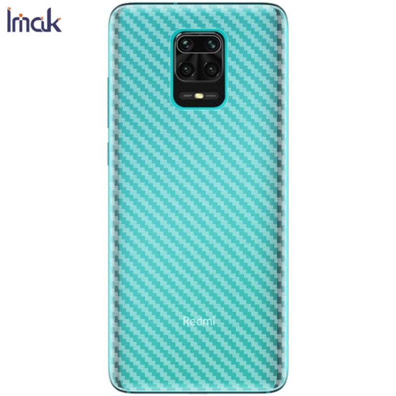 Film De Protection Arrière Pour Xiaomi Redmi Note 9 Pro Carbone Imak