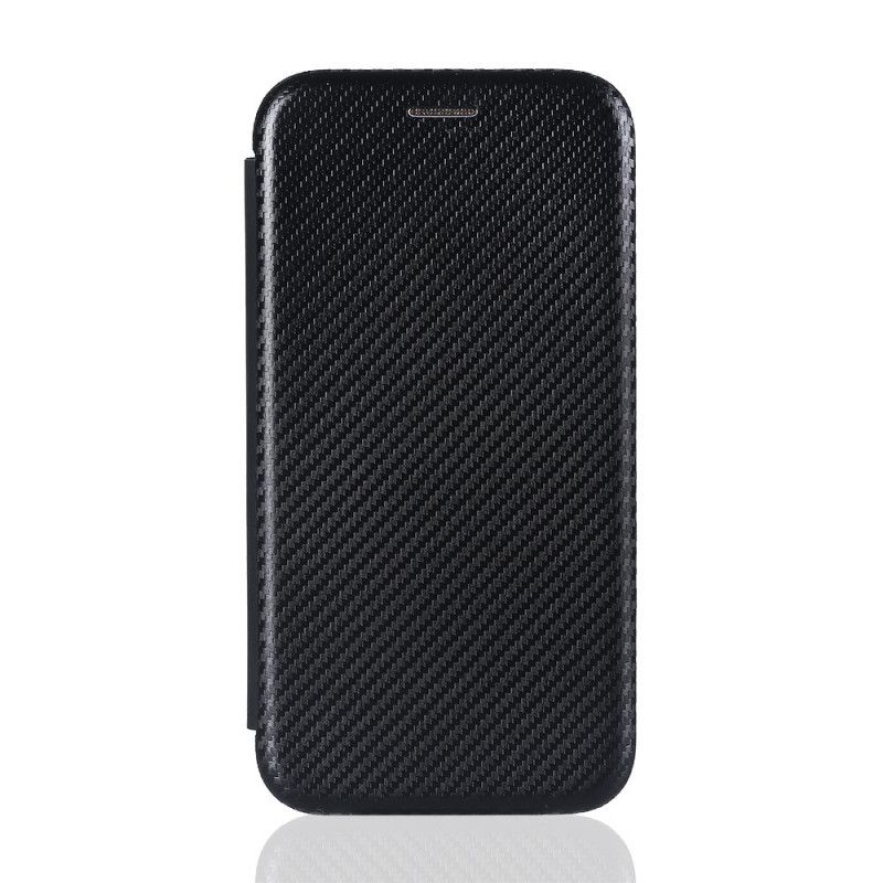 Flip Cover Poco X3 Fibre Carbone Avec Anneau Support