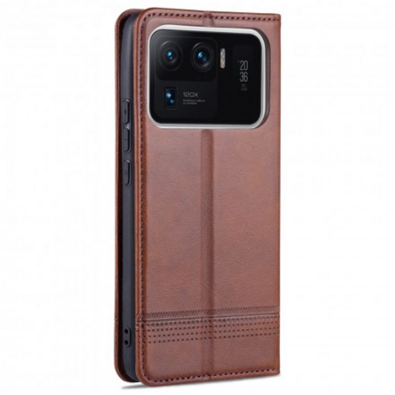 Flip Cover Pour Xiaomi Mi 11 Ultra Style Cuir Azns