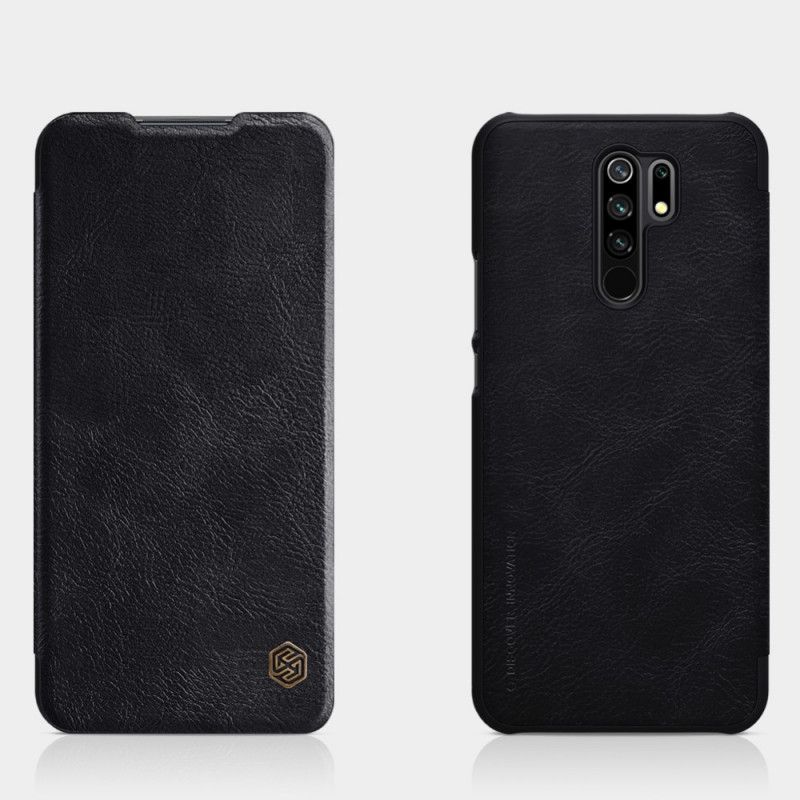 Flip Cover Pour Xiaomi Redmi 9 Nillkin Qin Series