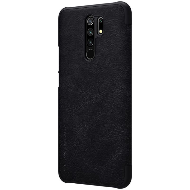 Flip Cover Pour Xiaomi Redmi 9 Nillkin Qin Series