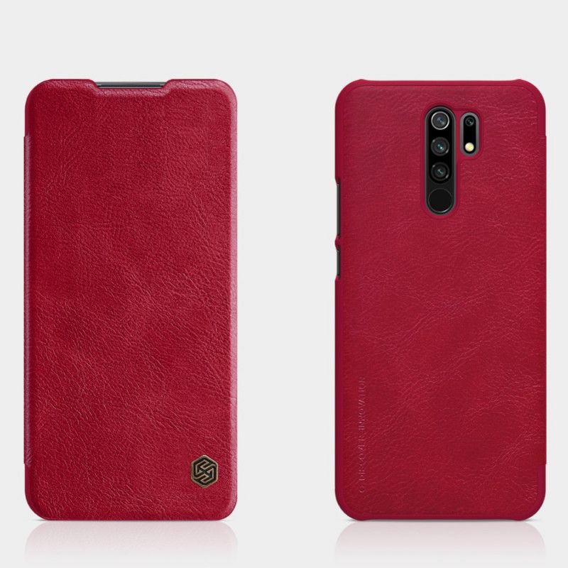 Flip Cover Pour Xiaomi Redmi 9 Nillkin Qin Series