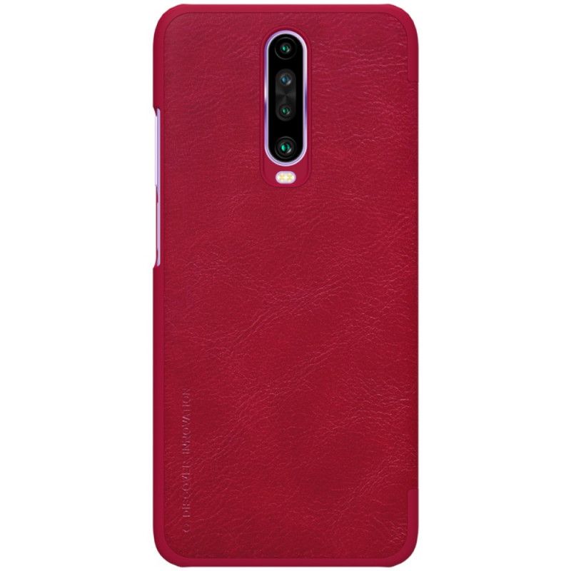 Flip Cover Pour Xiaomi Redmi K30 Nillkin Qin Series