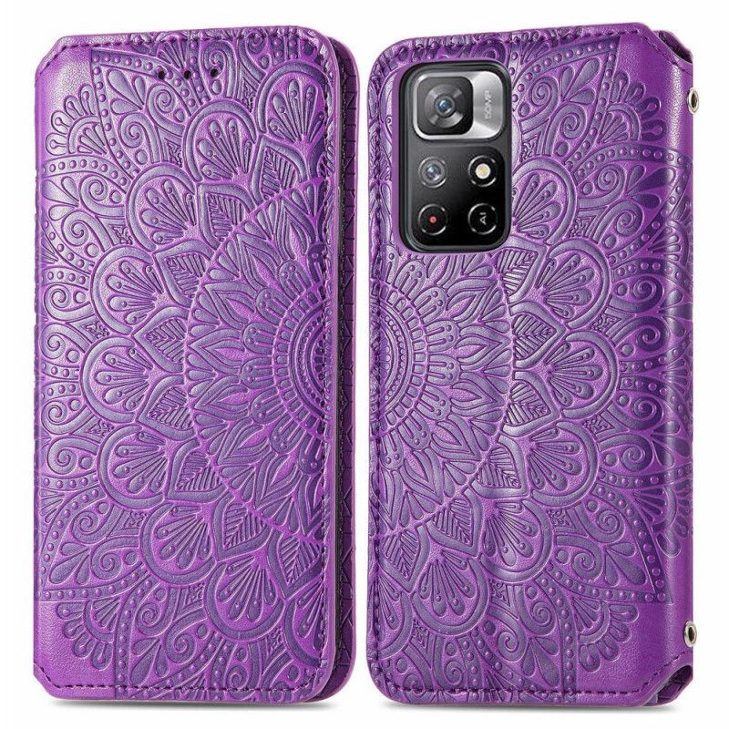 Flip Cover Pour Xiaomi Redmi Note 11 / Poco M4 Pro 5G Mandala