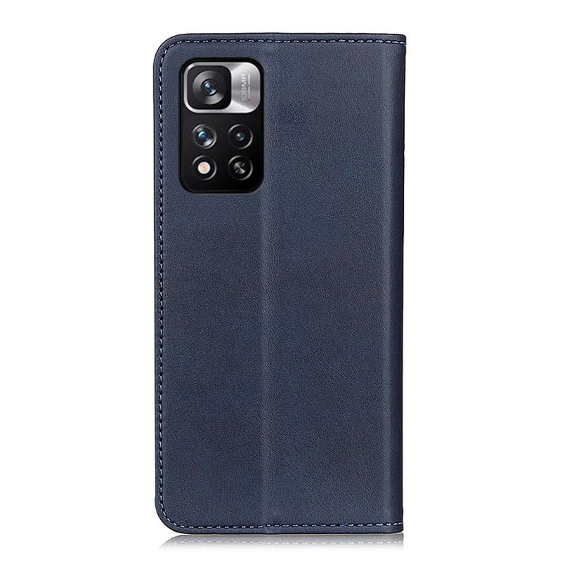 Flip Cover Pour Xiaomi Redmi Note 11 Pro / Note 11 Pro Plus Cuir Fendu