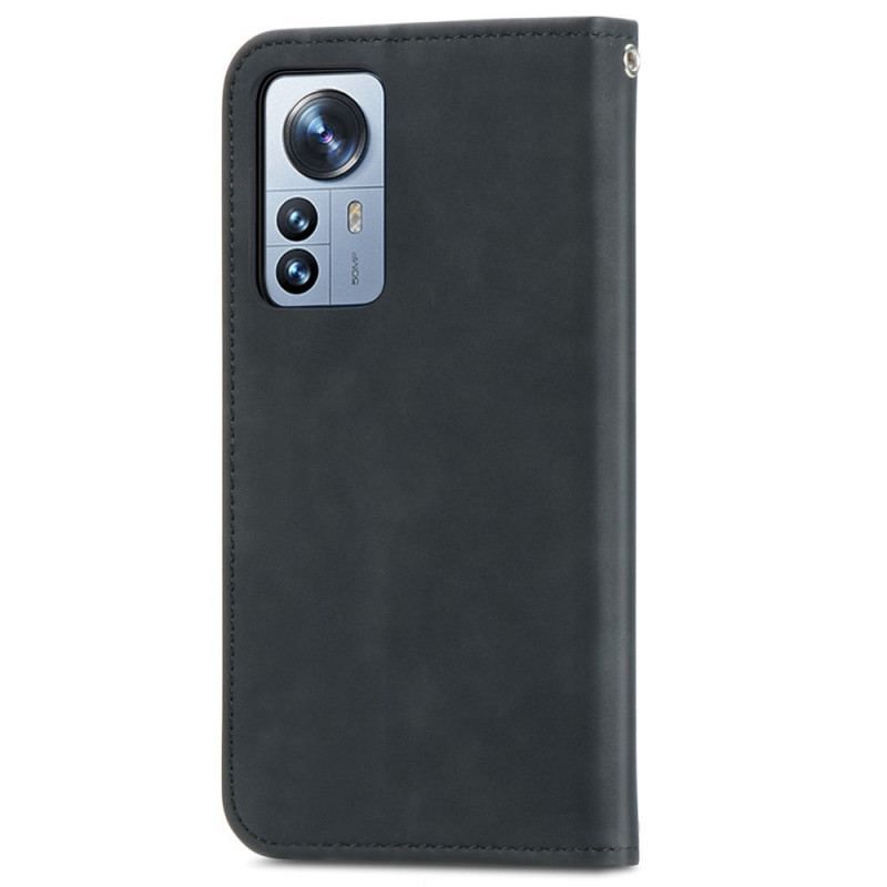 Flip Cover Xiaomi 12 Pro Skin-Feeling