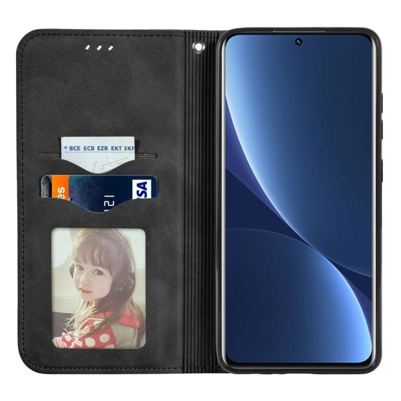 Flip Cover Xiaomi 12 Pro Skin-Feeling