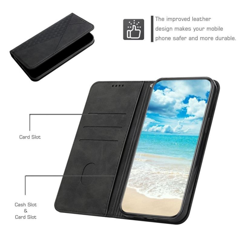 Flip Cover Xiaomi 13 Style Cuir Motif 3D