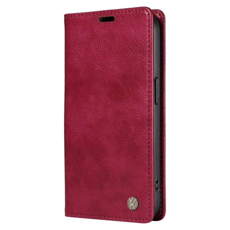 Flip Cover Xiaomi 15 Pro Effet Cuir YIKATU