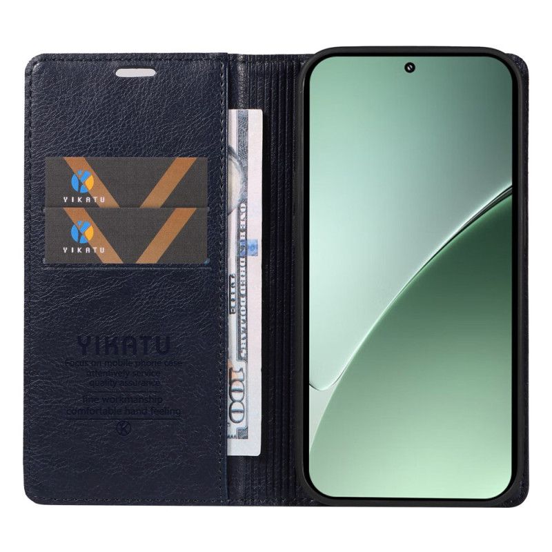 Flip Cover Xiaomi 15 Pro Effet Cuir YIKATU