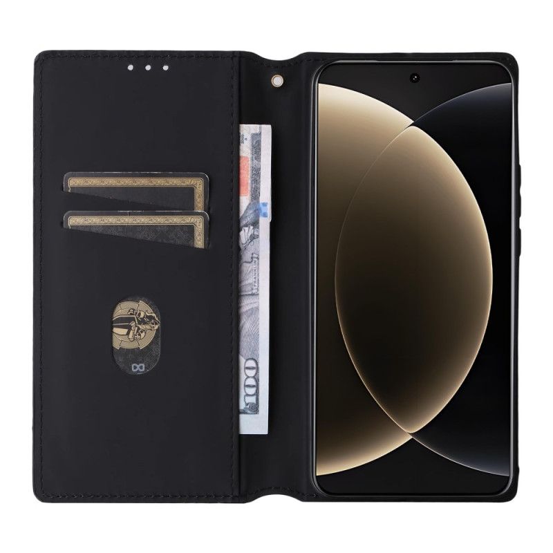 Flip Cover Xiaomi 15 Ultra Losanges 3D