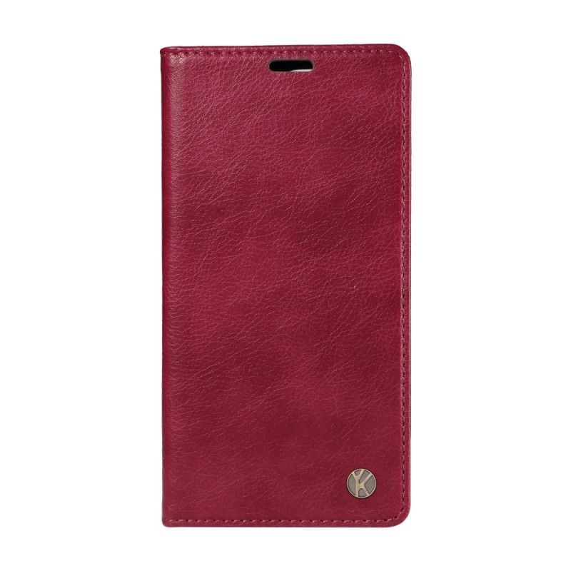Flip Cover Xiaomi 15 Ultra Simili Cuir Litchi YIKATU
