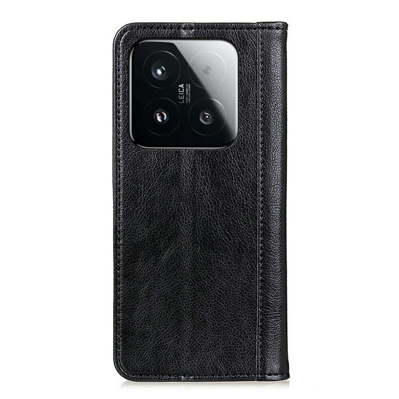 Flip Cover Xiaomi 15T Cuir fendu