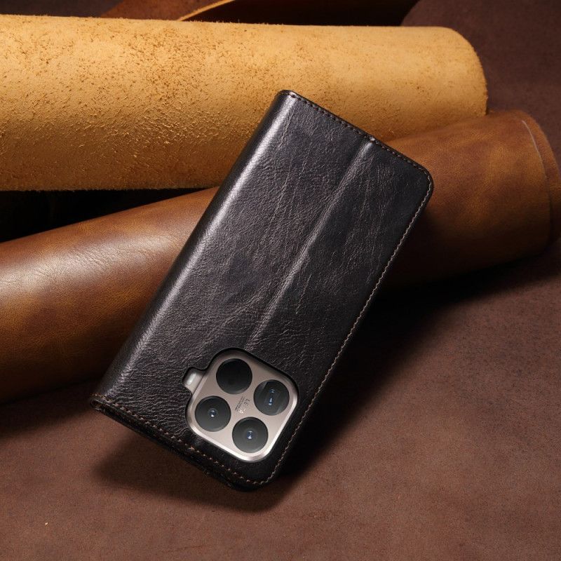 Flip Cover Xiaomi 15T Pro Simili Cuir Ciré