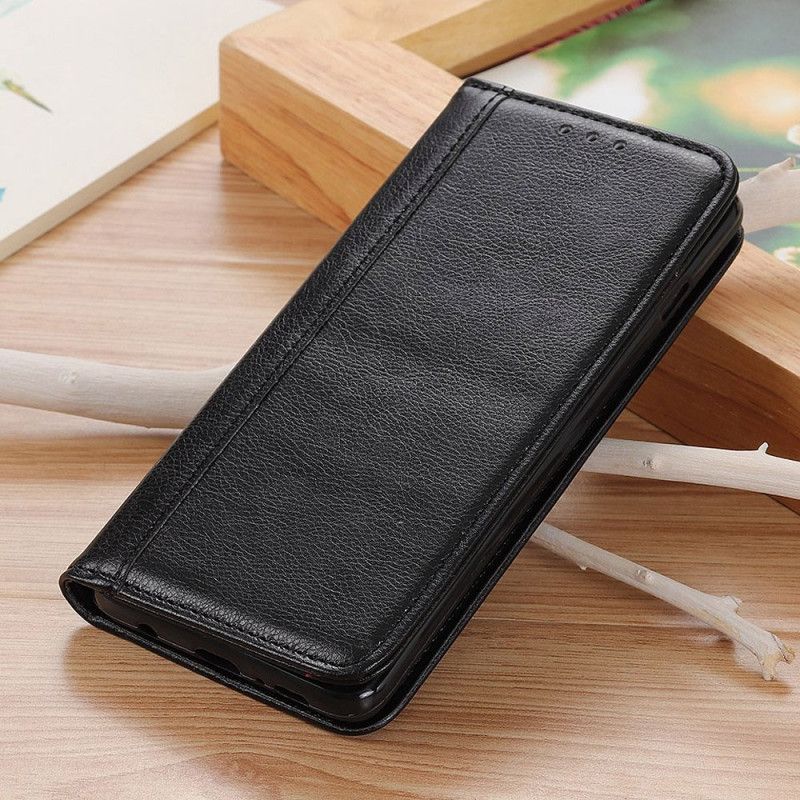 Flip Cover Xiaomi 17 Cuir Fendu