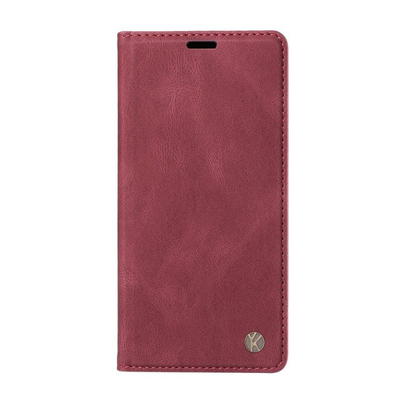 Flip Cover Xiaomi 17 Pro Max Effet Daim YIKATU