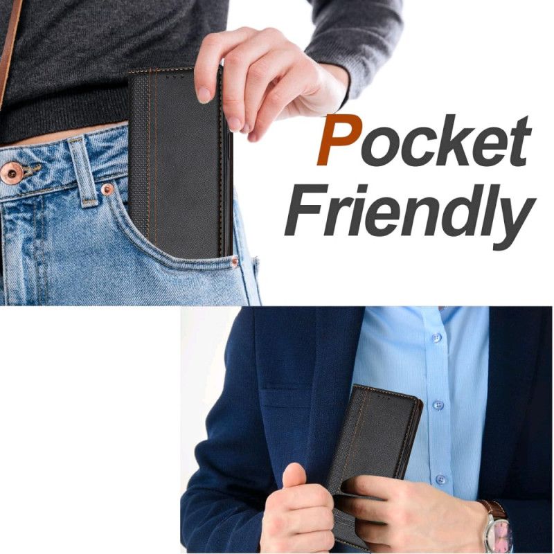 Flip Cover Xiaomi 17 Pro Motif Quadrillé