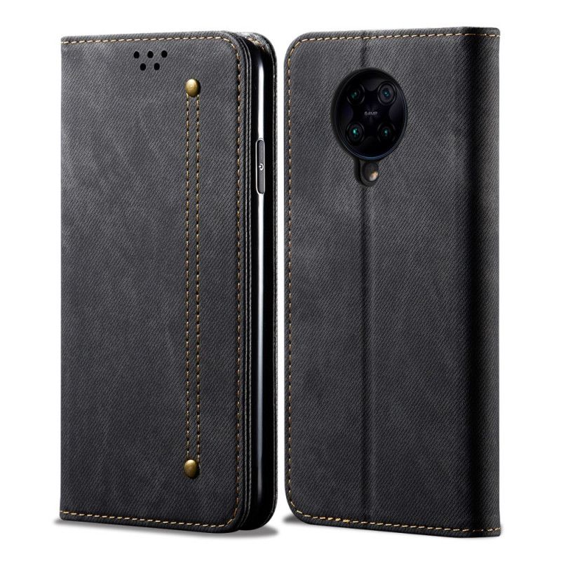 Flip Cover Xiaomi F2 Pro Tissu Jeans