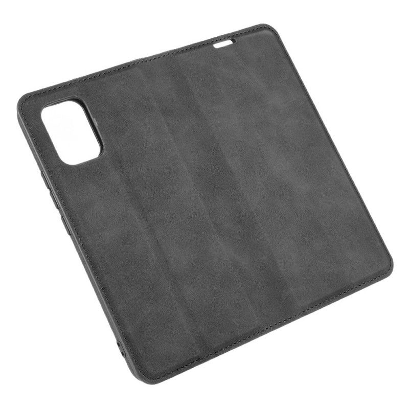 Flip Cover Xiaomi Mi 10 Lite Effet Cuir Douceur Soie