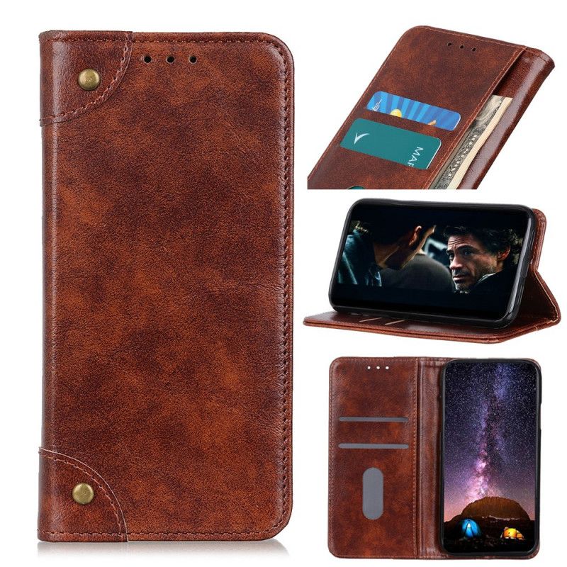 Flip Cover Xiaomi Mi 10 Lite Vintage Ancien