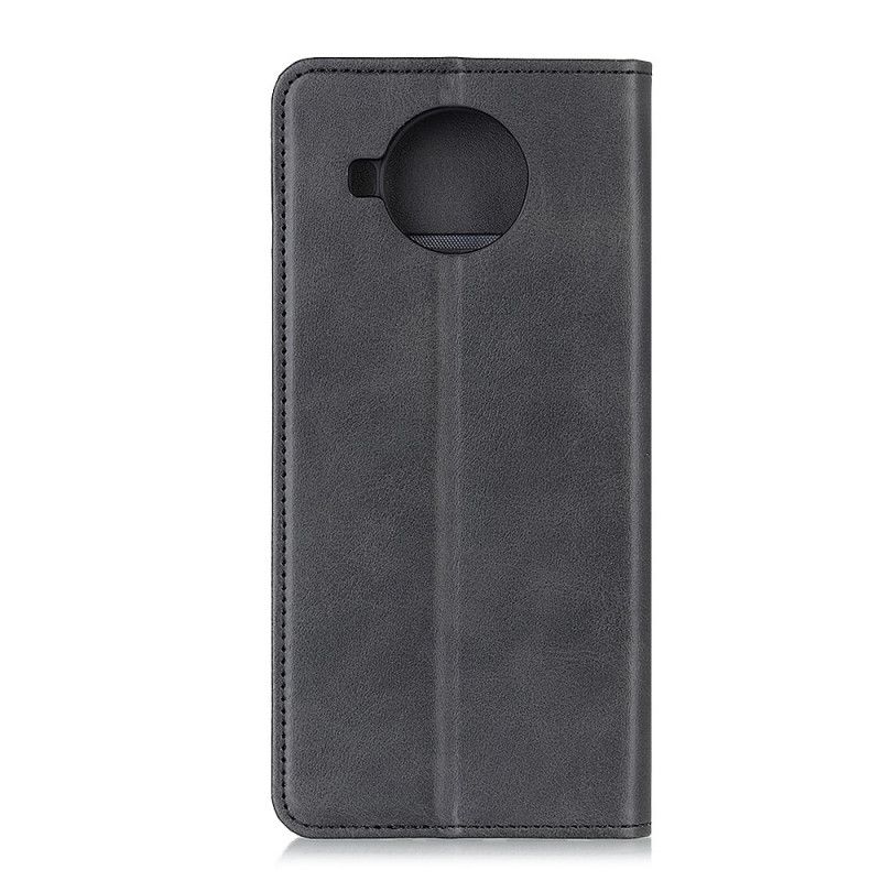 Flip Cover Xiaomi Mi 10t Lite 5g / Redmi Note 9 Pro 5g Cuir Fendu